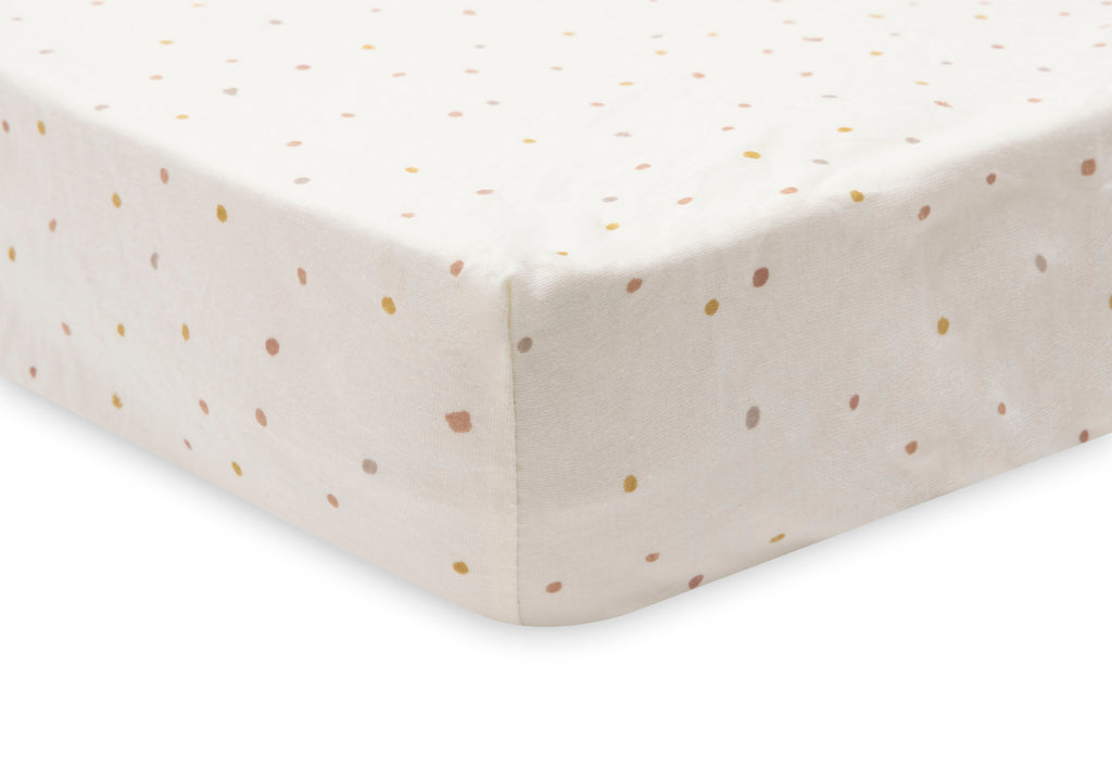 Jollein Hoeslaken Jersey 40/50x80/90cm Kangaroots Dusty Dot