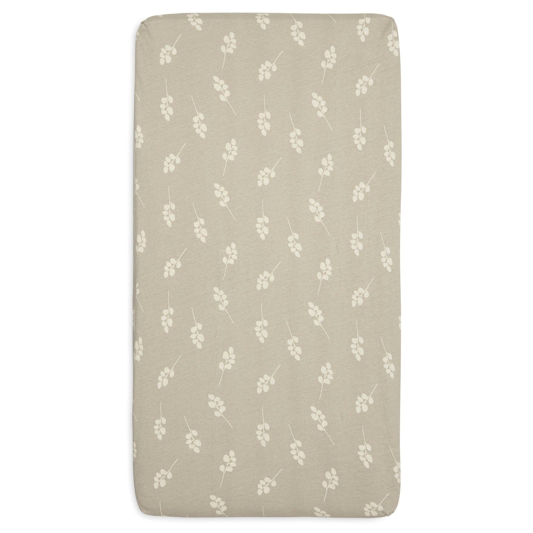 * Jollein Hoeslaken Jersey 60x120cm | Twig Olive Green