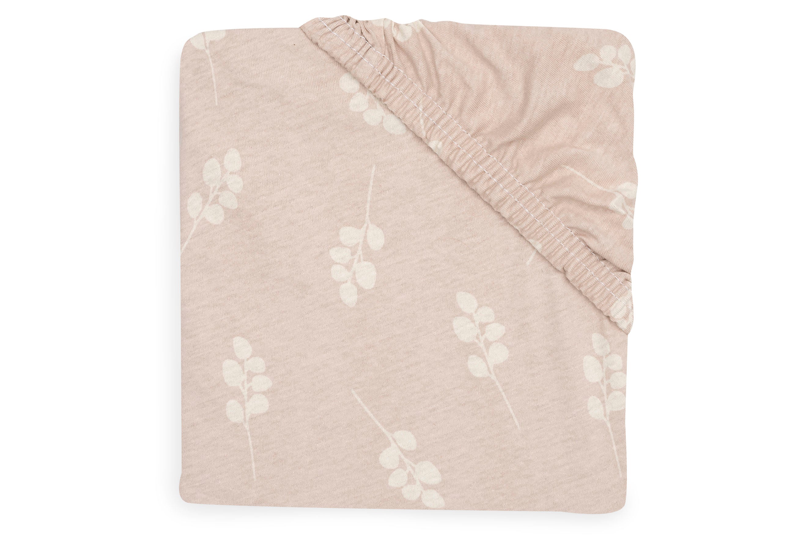 * Jollein Hoeslaken Jersey 60x120cm | Twig Wild Rose