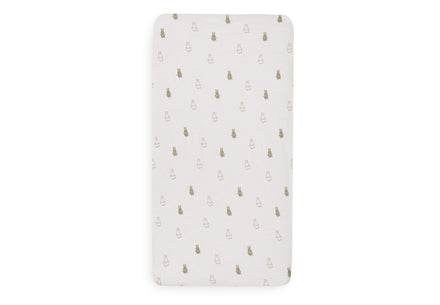 * Jollein Hoeslaken Jersey 60x120cm Happy Miffy | Olive Green