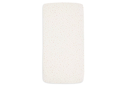 Jollein Hoeslaken Jersey 60x120cm Pretty Picnic Flower Drops