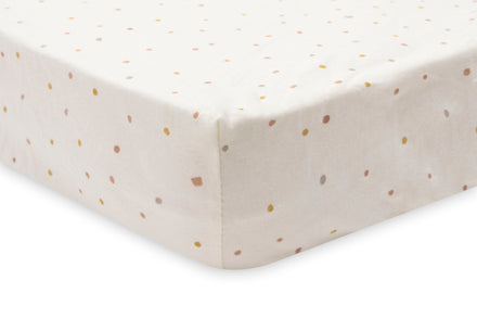 Jollein Hoeslaken Jersey 60x120cm Kangaroots Dusty Dot