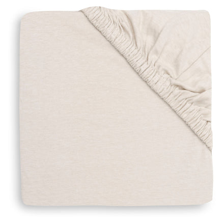 Jollein Hoeslaken Jersey 60x120cm | Sand