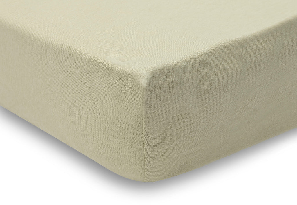 Jollein Hoeslaken Jersey 60x120cm | Soft Matcha