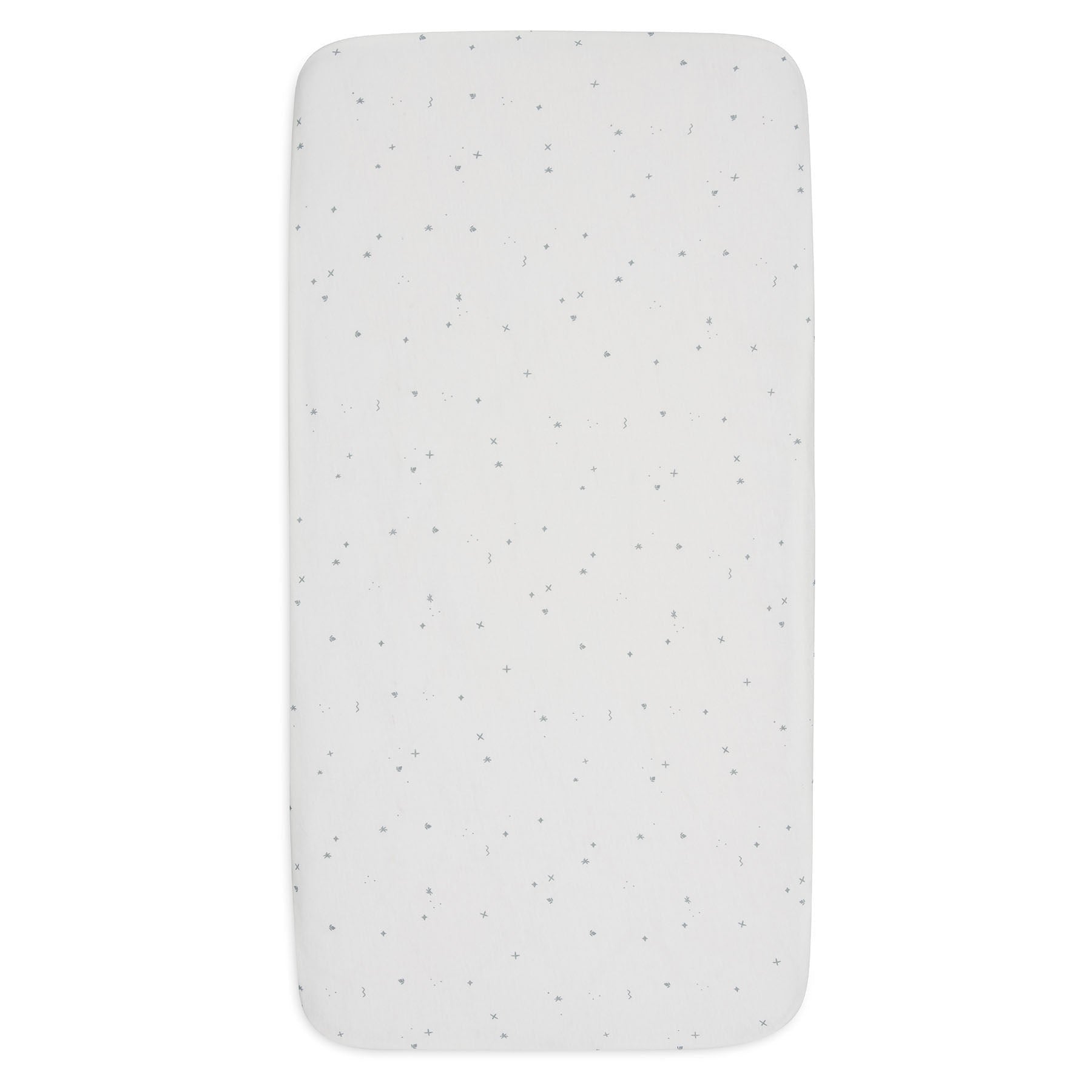 * Jollein Hoeslaken Jersey 70/75x140/150 cm Twinkling Sea Green