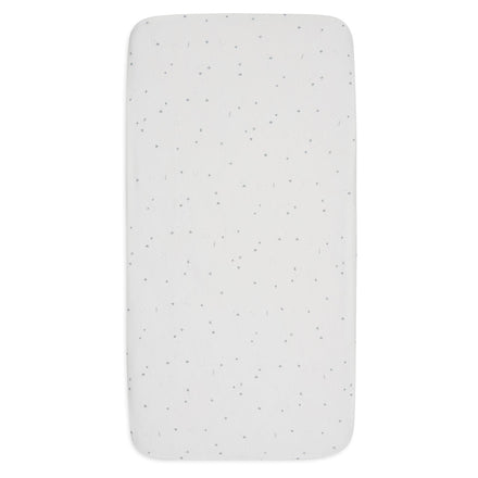 Jollein Hoeslaken Jersey 70/75x140/150 cm Twinkling Sea Green