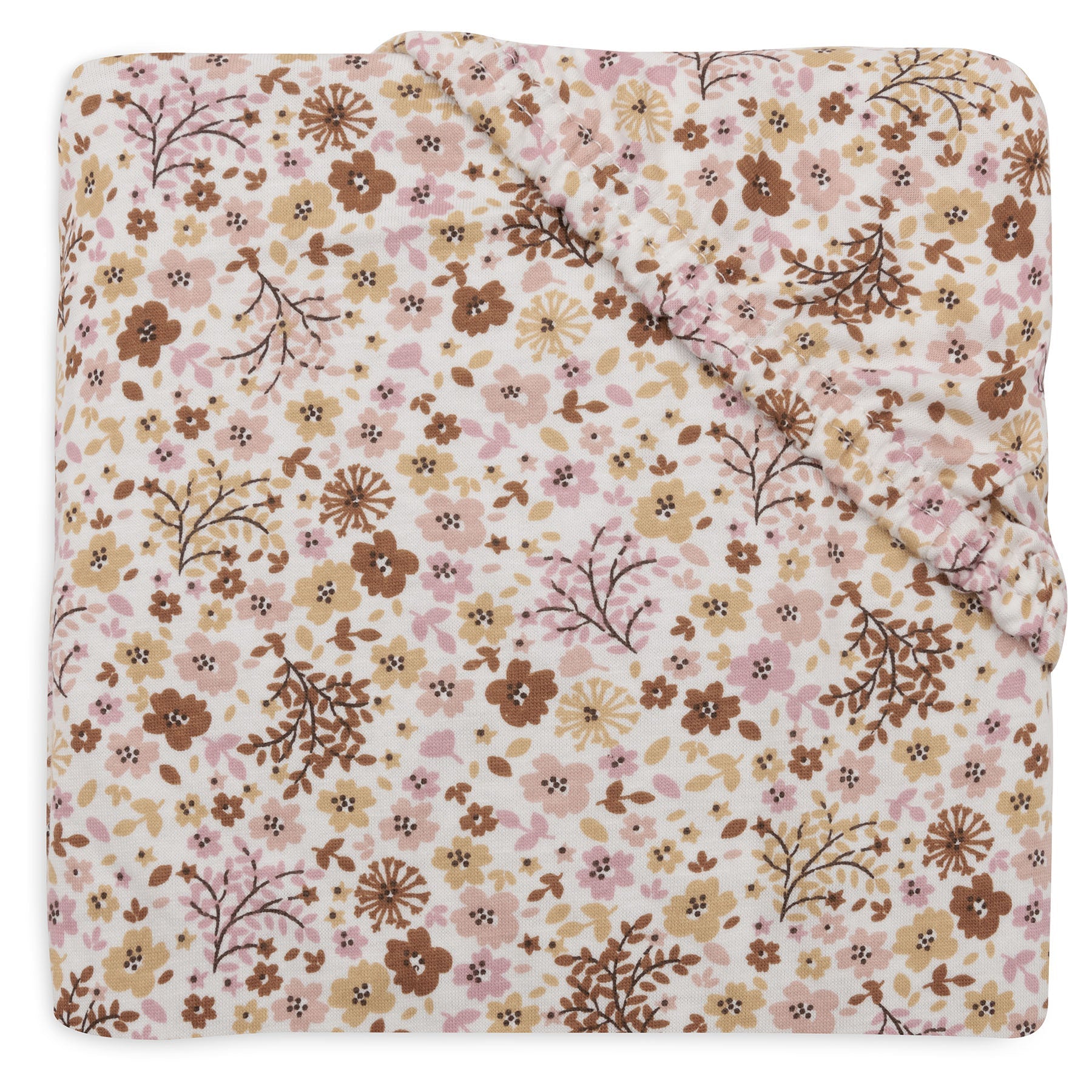 Jollein Hoeslaken Jersey 70/75x140/150cm | Flower Fairies