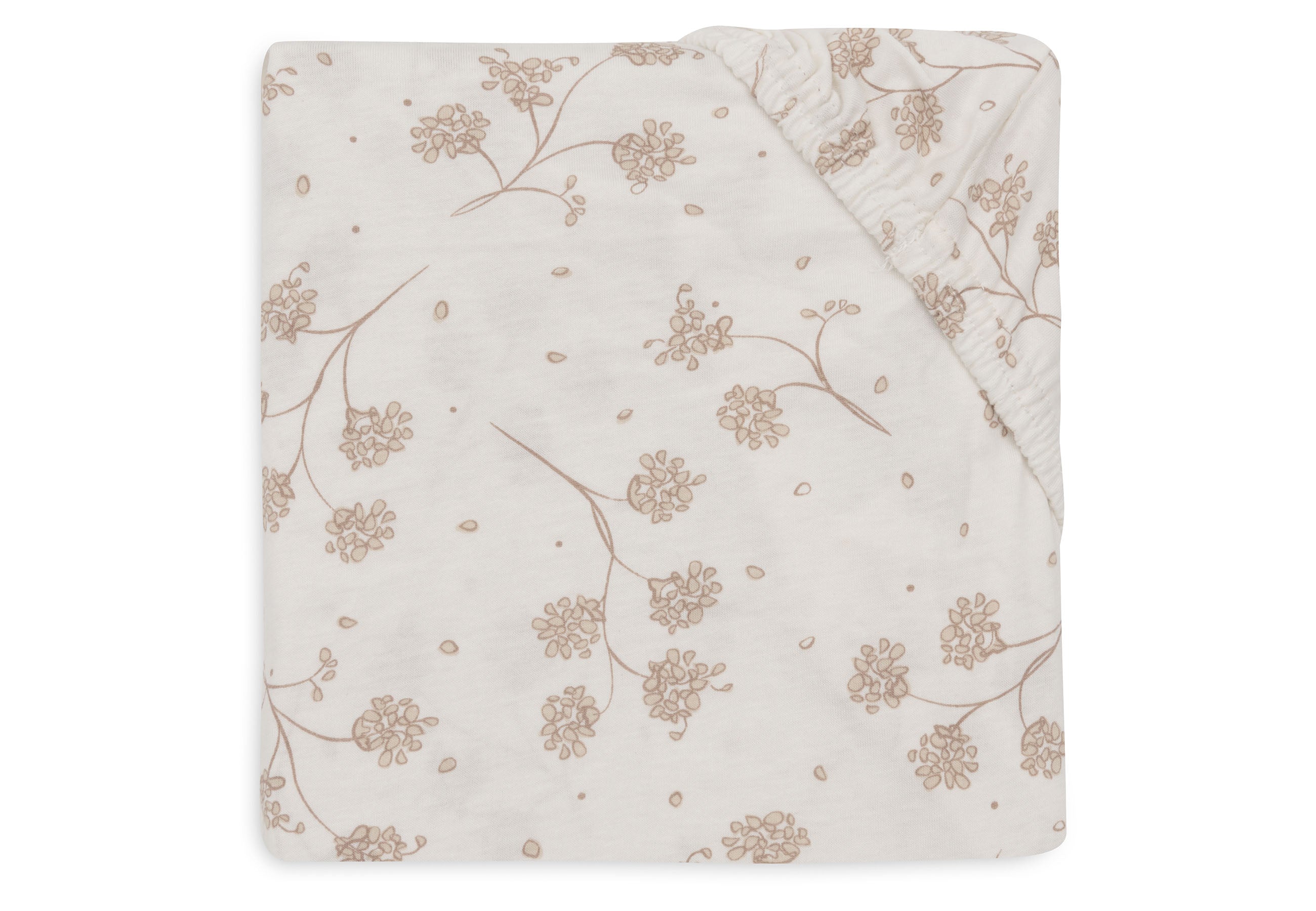 Jollein Hoeslaken Jersey 70/75x140/150cm | Leafy Dreams