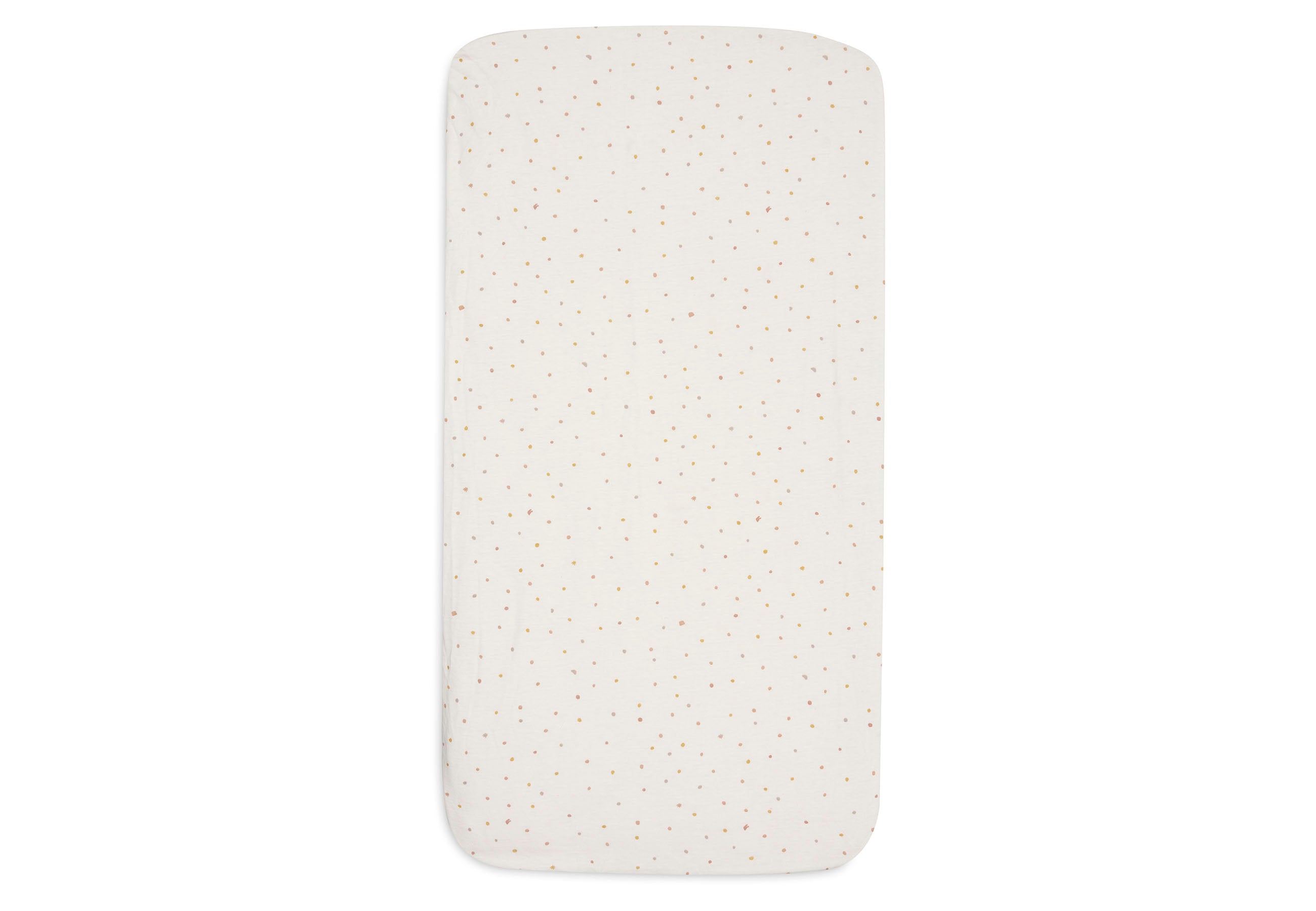 Jollein Hoeslaken Jersey 70/75x140/150cm Kangaroots Dusty Dot