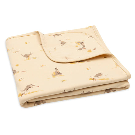 Jollein Deken Wieg Jersey 75x100cm Kangaroots