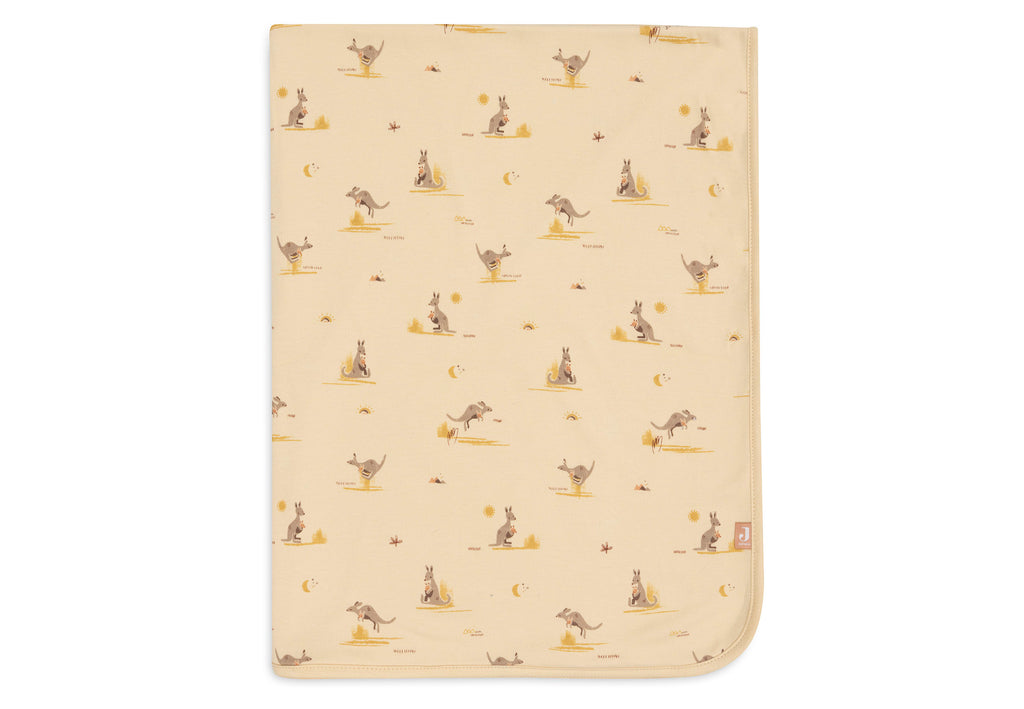 Jollein Deken Wieg Jersey 75x100cm Kangaroots