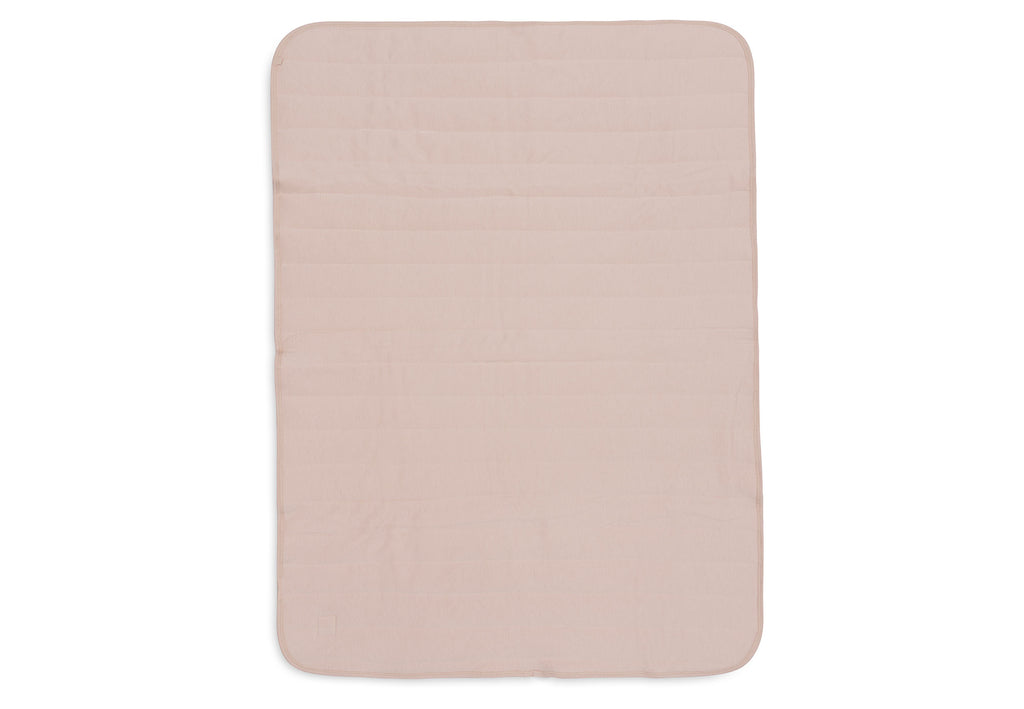 Jollein Deken Wieg 75x100cm Velvet Rib | Wild Rose