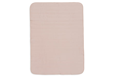 Jollein Deken Wieg 75x100cm Velvet Rib | Wild Rose