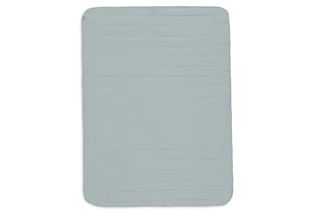 Jollein Deken Wieg 75x100cm Velvet Rib | Sea Green
