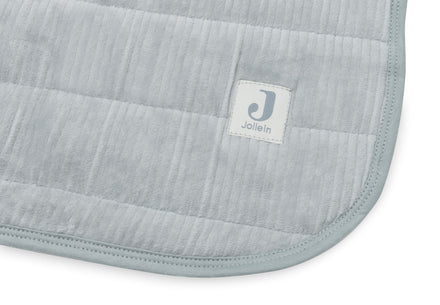 Jollein Deken Wieg 75x100cm Velvet Rib | Sea Green