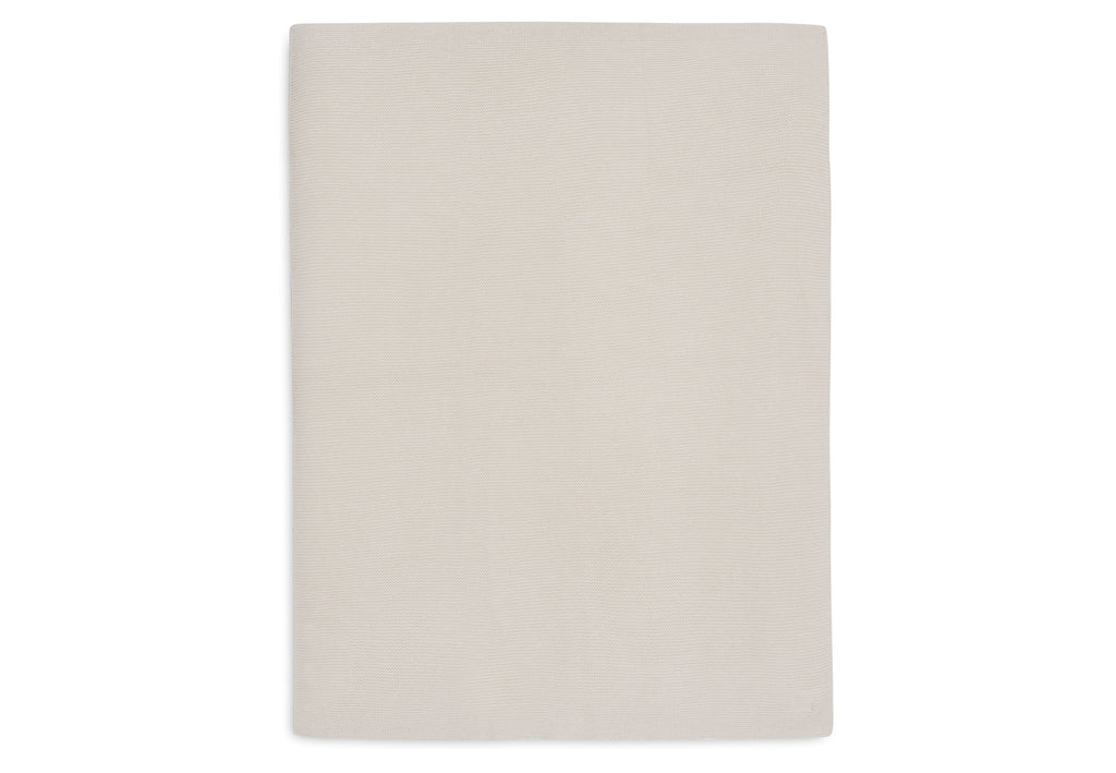 Jollein Deken Wieg 75x100cm Basic Knit | Oatmeal