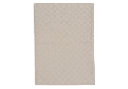 Jollein Deken Wieg 75x100cm Box Knit | Warm Sand Gots