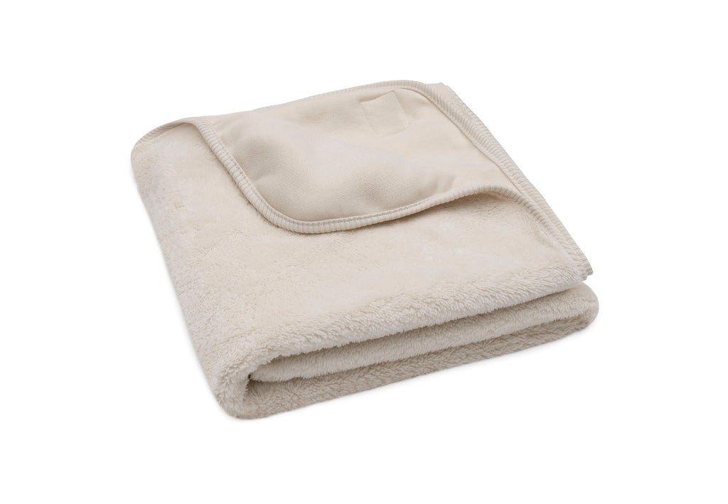Jollein Deken Wieg 75x100cm Basic Jersey/Sherpa | Oatmeal