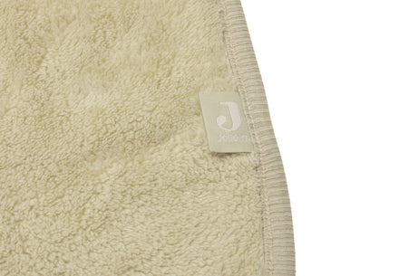 Jollein Deken Wieg 75x100cm Basic Sherpa/Jersey | Soft Matcha
