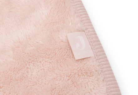 Jollein Deken Wieg 75x100cm Basic Sherpa/Jersey | Silk Rose
