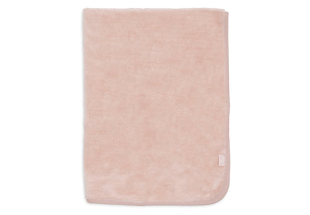 Jollein Deken Wieg 75x100cm Basic Sherpa/Jersey | Silk Rose
