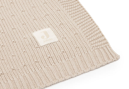 Jollein Deken Wieg 75x100cm Sprinkle Knit | Sand