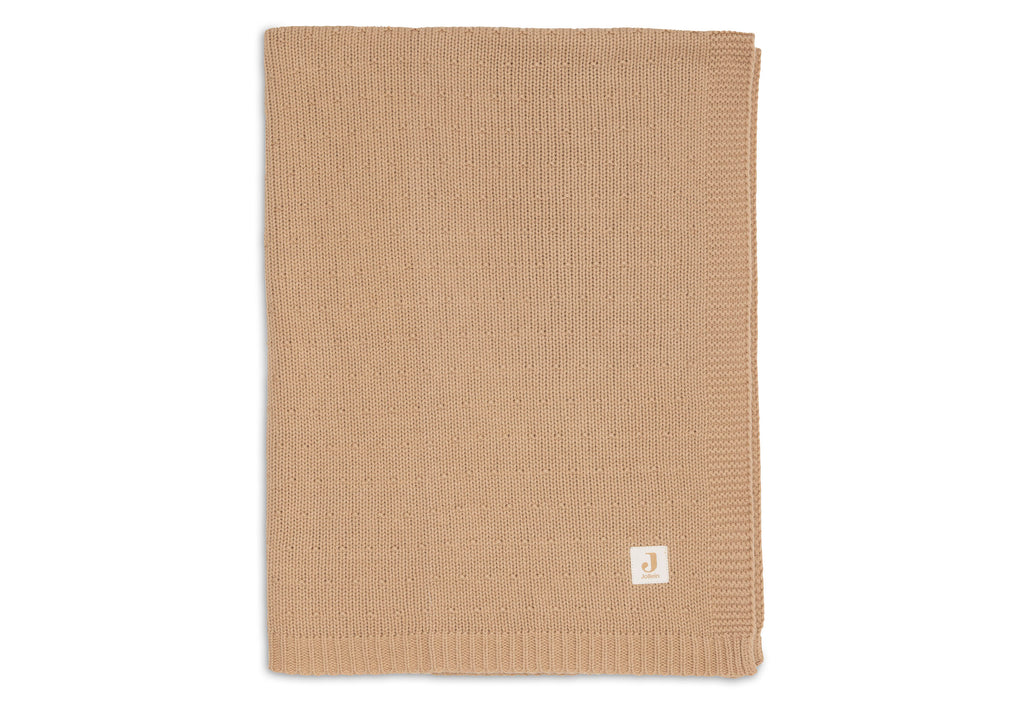Jollein Deken Wieg 75x100cm Sprinkle Knit | Hazel