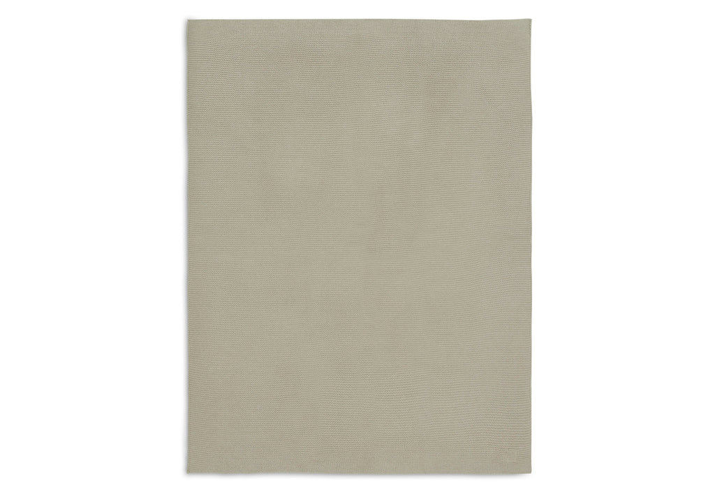 * Jollein Ledikant Deken 100x150cm | Basic Knit Olive Green