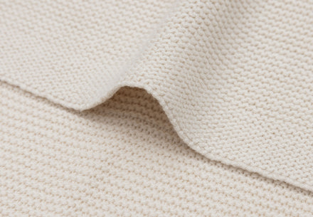 Jollein Deken Ledikant 100x150cm Basic Knit | Oatmeal