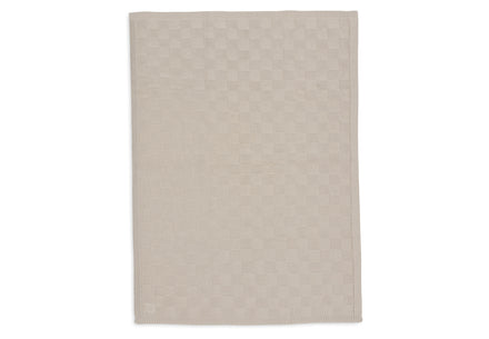 Jollein Deken Ledikant 100x150cm Box Knit | Warm Sand Gots