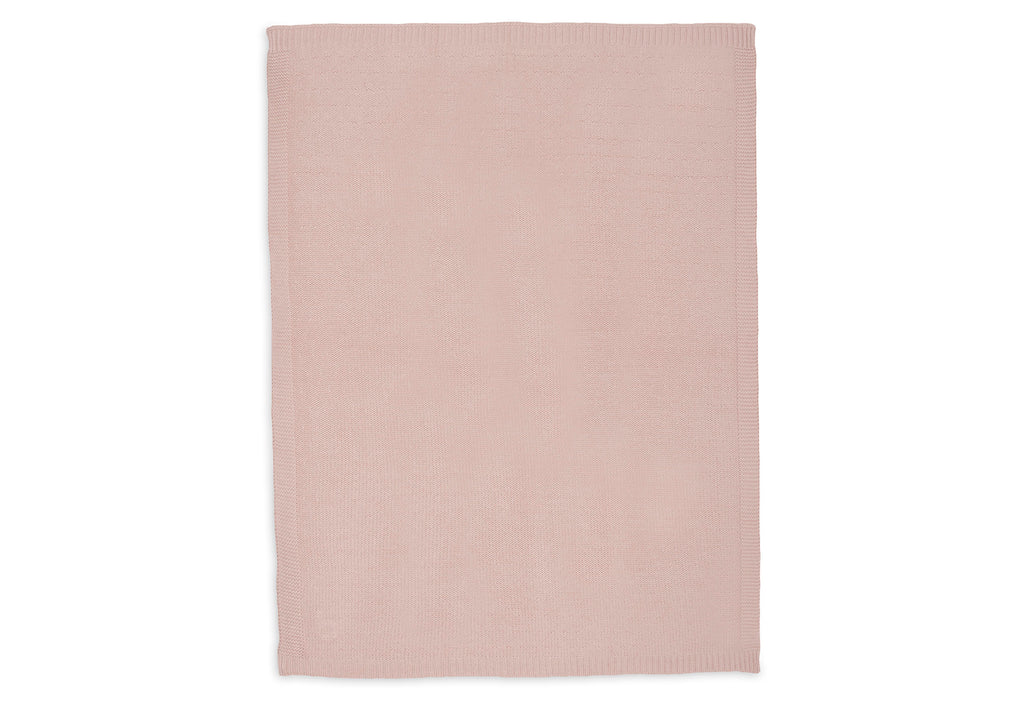 Jollein Deken Ledikant 100x150cm Sprinkle Knit | Silk Rose