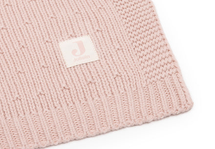 Jollein Deken Ledikant 100x150cm Sprinkle Knit | Silk Rose