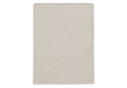 Jollein Deken Wieg 75x100cm Box Knit | Warm Sand/Velvet | Gots