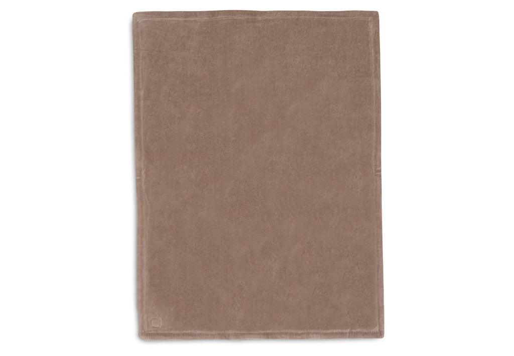 Jollein Deken Wieg 75x100cm Box Knit | Milky Coffee/Velvet | Gots