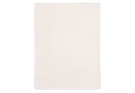 * Jollein Ledikant Deken 100x150cm | Grain Knit Oatmeal / Velvet*