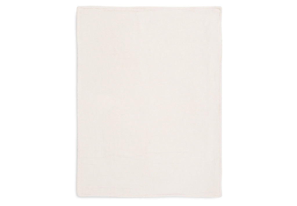 * Jollein Ledikant Deken 100x150cm | Grain Knit Oatmeal / Velvet*