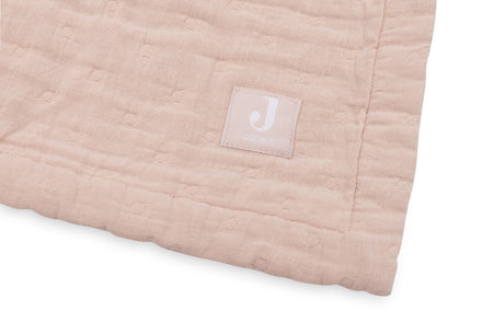 Jollein Deken Hydrofiel 75x100cm Jacquard Wild Rose Gots