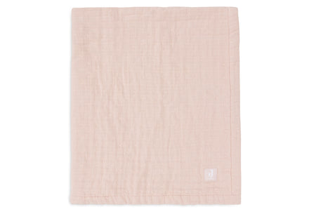 Jollein Deken Hydrofiel 75x100cm Jacquard Wild Rose Gots