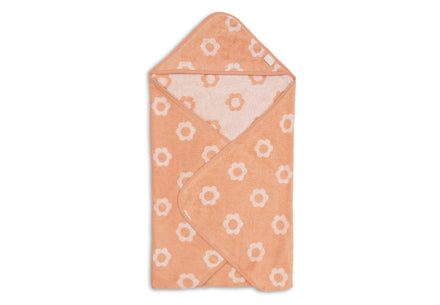 Jollein Badcape Badstof 75x75cm Jacquard Flower