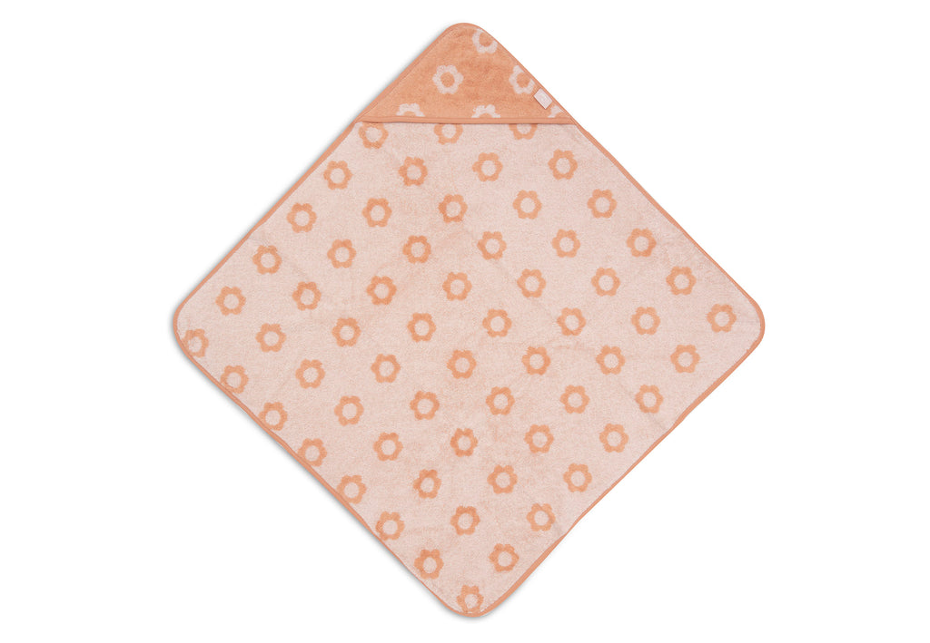Jollein Badcape Badstof 75x75cm Jacquard Flower