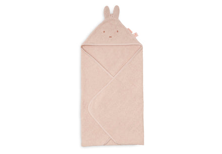 Jollein Badcape badstof 75x75cm Miffy | Silk Rose