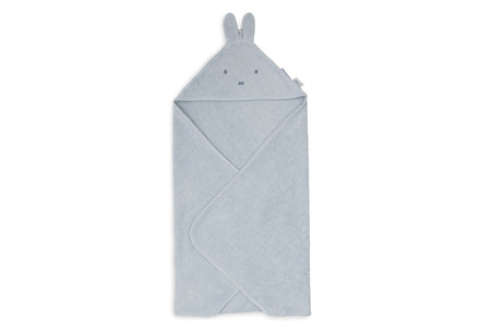 Jollein Badcape badstof 75x75cm Miffy | Cloud Blue