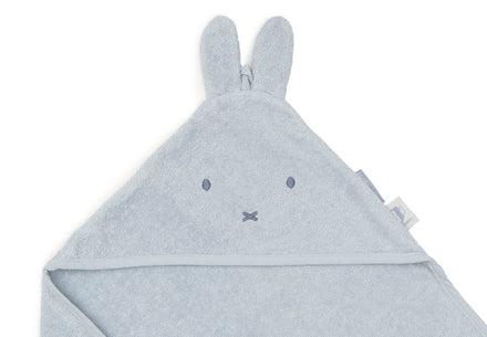 Jollein Badcape badstof 75x75cm Miffy | Cloud Blue