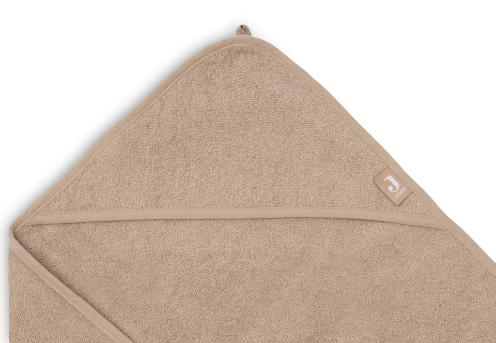 Jollein Badcape Badstof 100x100cm | Milky Coffee