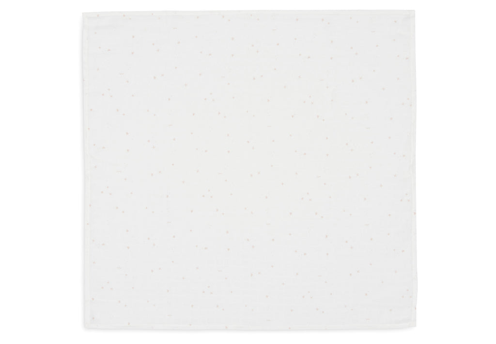 * Jollein Hydrofiele Doek 70x70cm Twinkling Wild Rose (3pack)