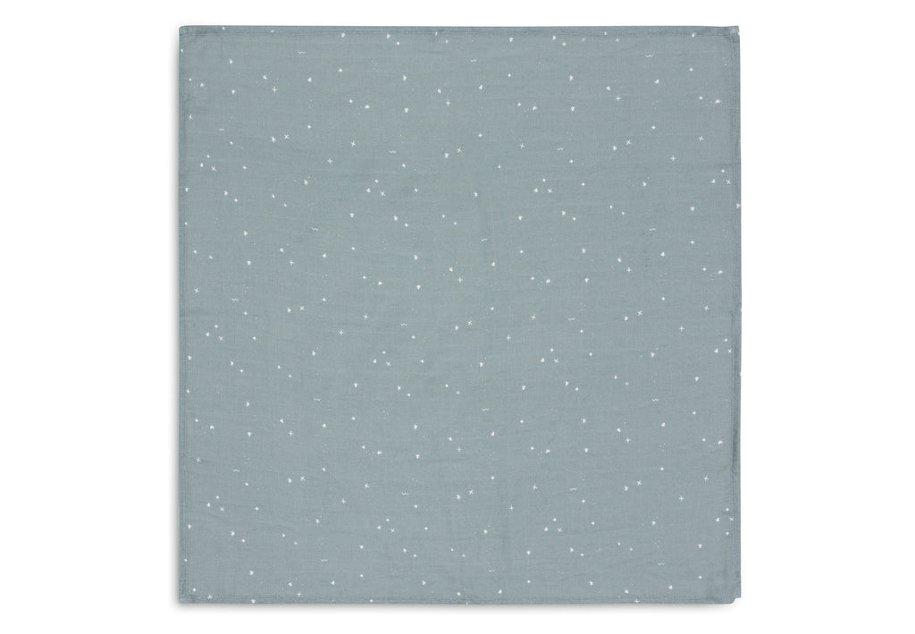Jollein Hydrofiele Doek 70x70cm Twinkling Sea Green (3pack)