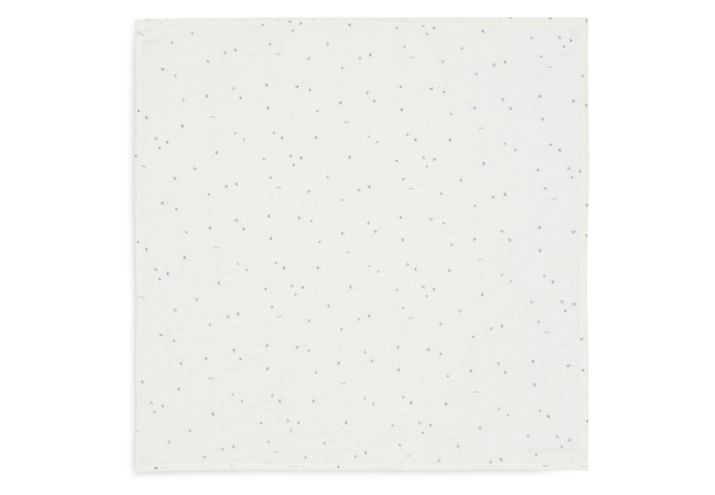 Jollein Hydrofiele Doek 70x70cm Twinkling Sea Green (3pack)