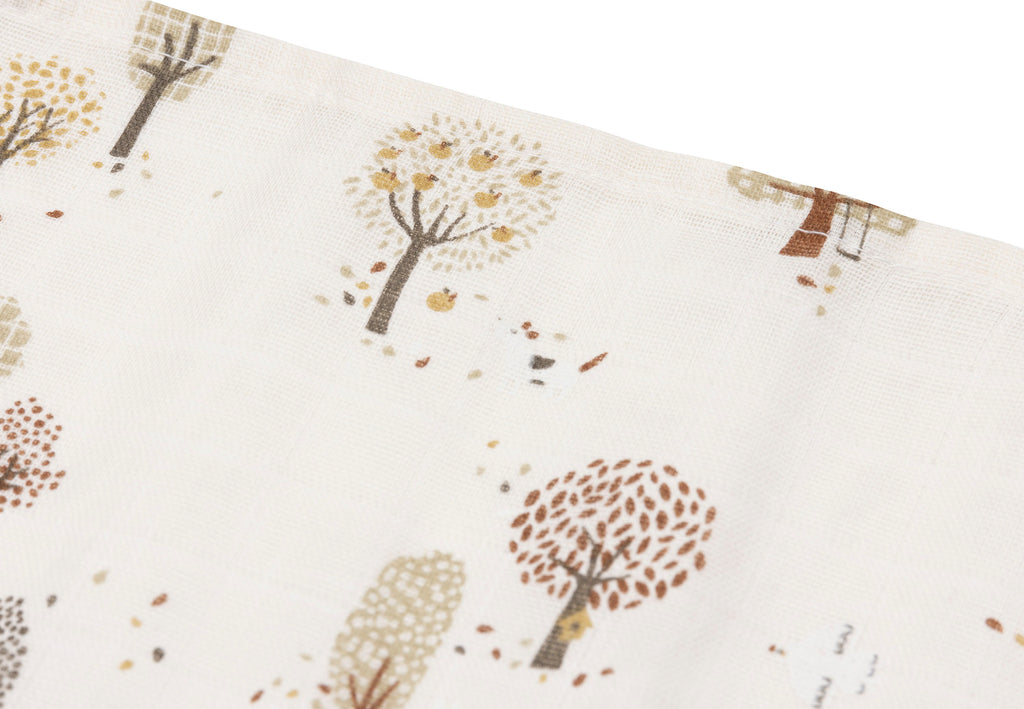 Jollein Hydrofiele Doek Small 70x70cm | Tiny Park | 3st