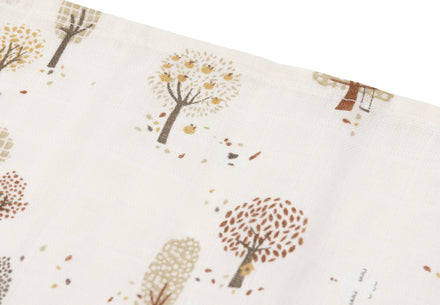 Jollein Hydrofiele Doek Small 70x70cm | Tiny Park | 3st