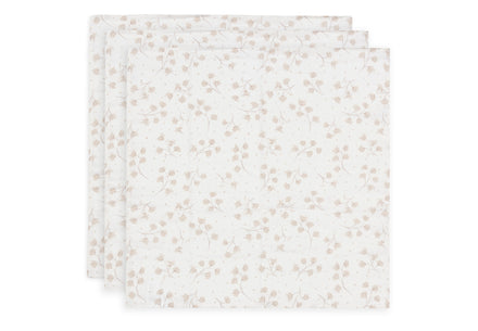 Jollein Hydrofiele Doek Small 70x70cm | Leafy Dreams | 3st